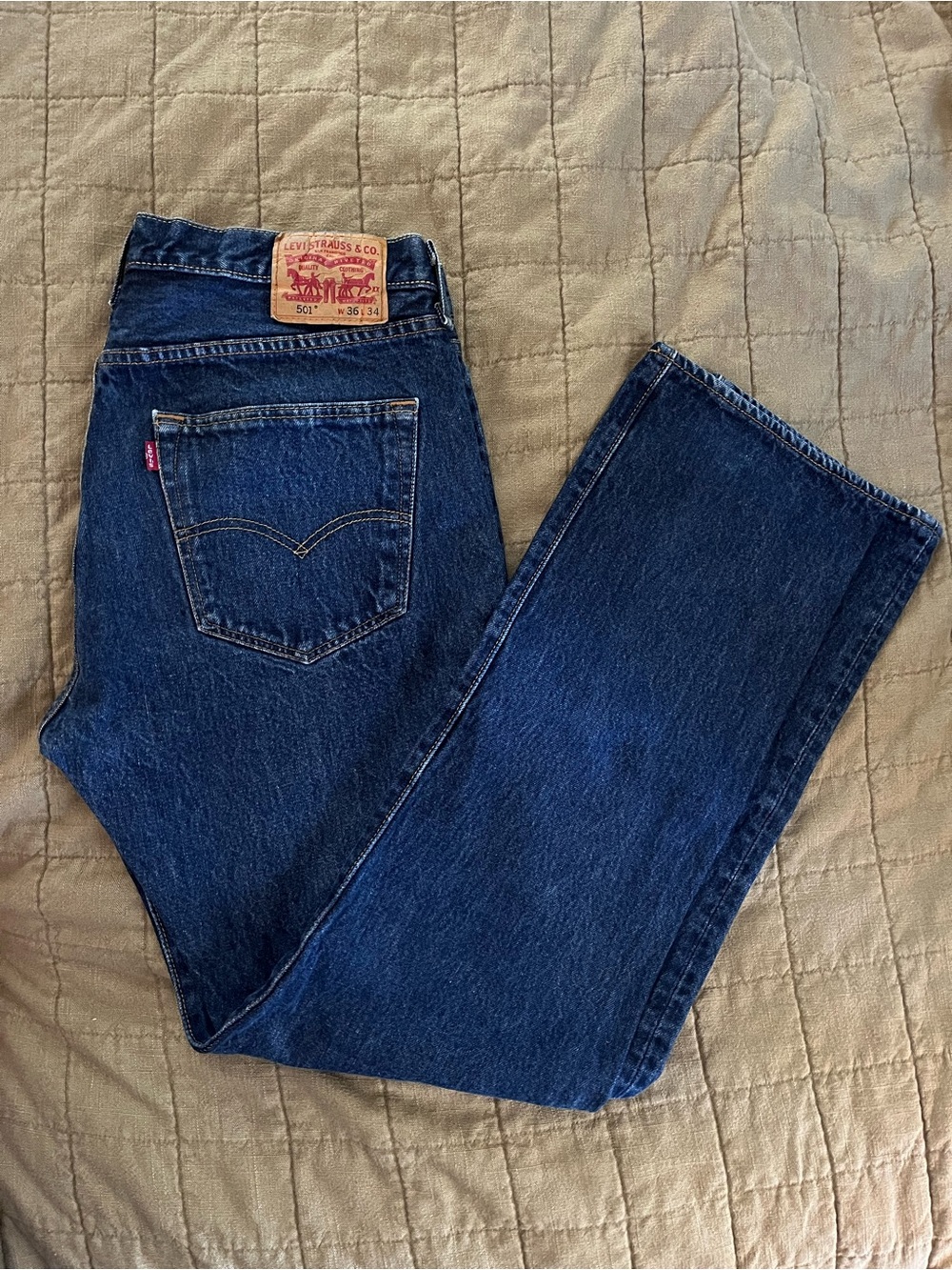 Levi's Men’s 501 Denim Jeans 36x34